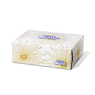 Image sur 08500 - Papier mouchoir White Swan- 2 épaisseurs